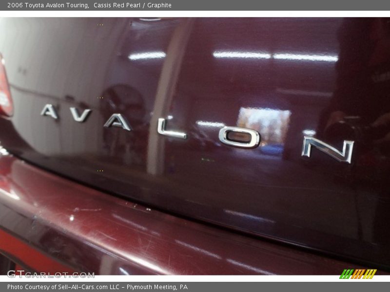 Cassis Red Pearl / Graphite 2006 Toyota Avalon Touring