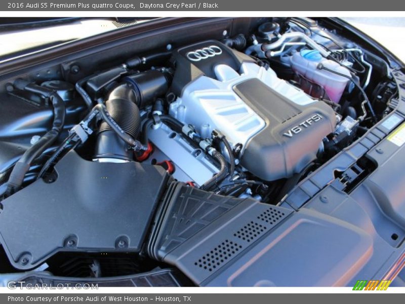 2016 S5 Premium Plus quattro Coupe Engine - 3.0 Liter TFSI Supercharged DOHC 24-Valve VVT V6