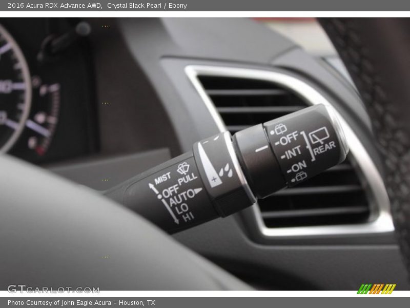Crystal Black Pearl / Ebony 2016 Acura RDX Advance AWD