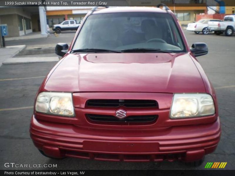 Toreador Red / Gray 1999 Suzuki Vitara JX 4x4 Hard Top