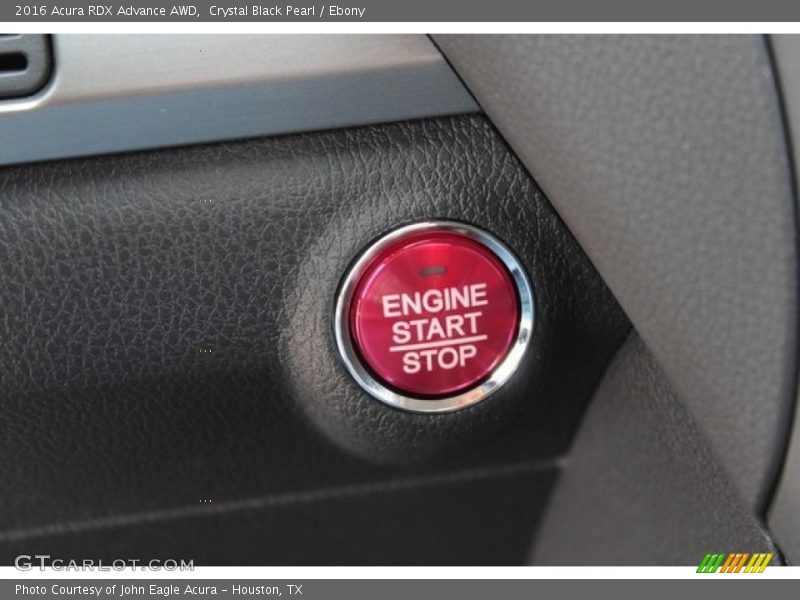 Crystal Black Pearl / Ebony 2016 Acura RDX Advance AWD