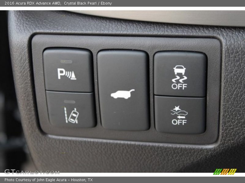 Crystal Black Pearl / Ebony 2016 Acura RDX Advance AWD