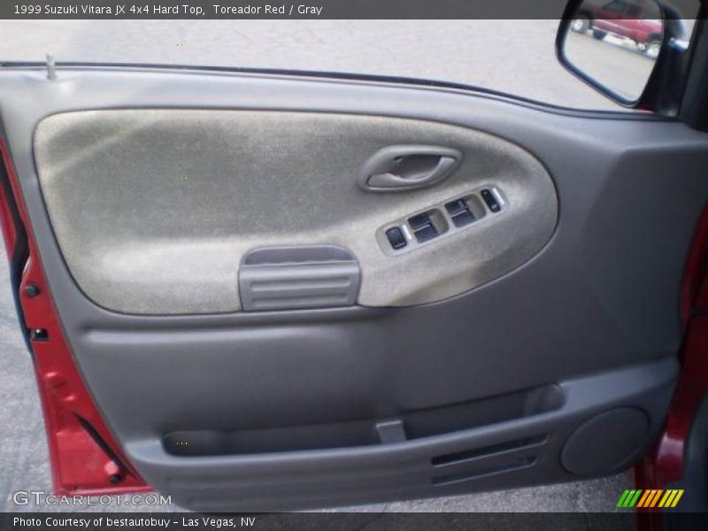 Toreador Red / Gray 1999 Suzuki Vitara JX 4x4 Hard Top