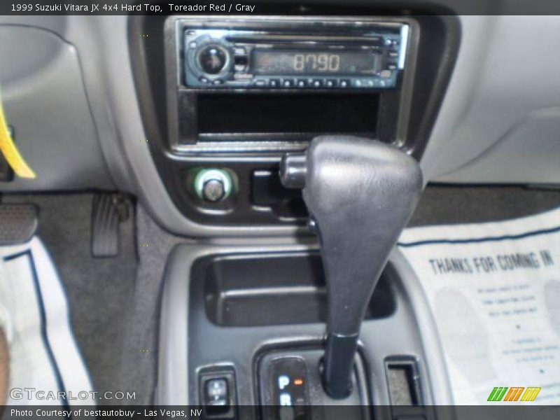 Toreador Red / Gray 1999 Suzuki Vitara JX 4x4 Hard Top