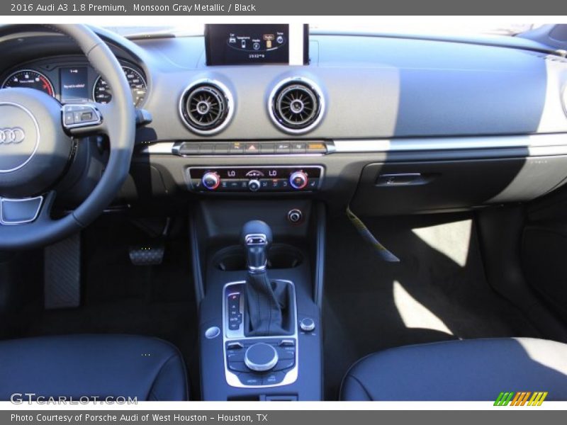 Monsoon Gray Metallic / Black 2016 Audi A3 1.8 Premium