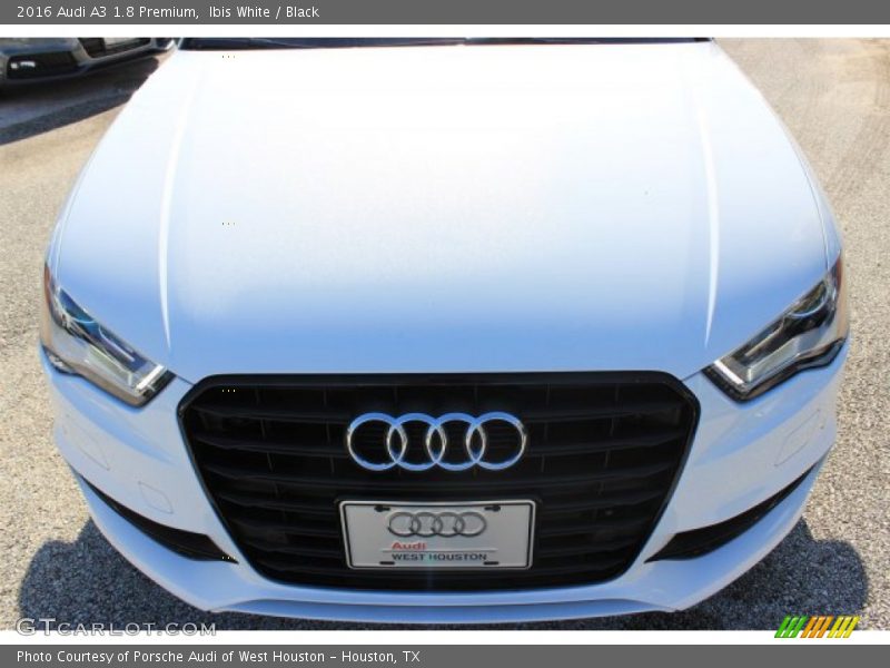 Ibis White / Black 2016 Audi A3 1.8 Premium