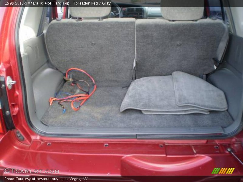 Toreador Red / Gray 1999 Suzuki Vitara JX 4x4 Hard Top