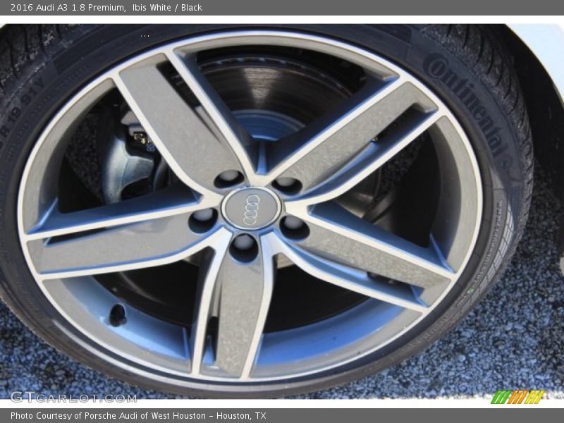 Ibis White / Black 2016 Audi A3 1.8 Premium