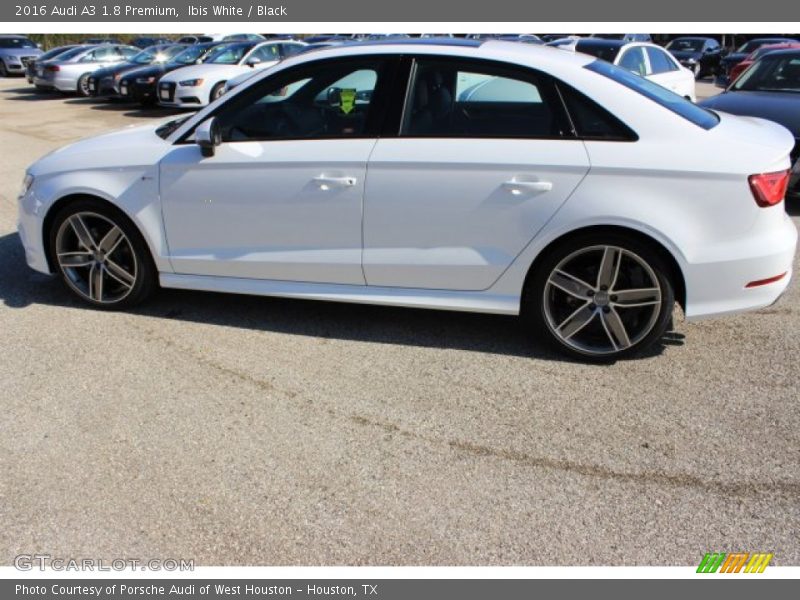 Ibis White / Black 2016 Audi A3 1.8 Premium