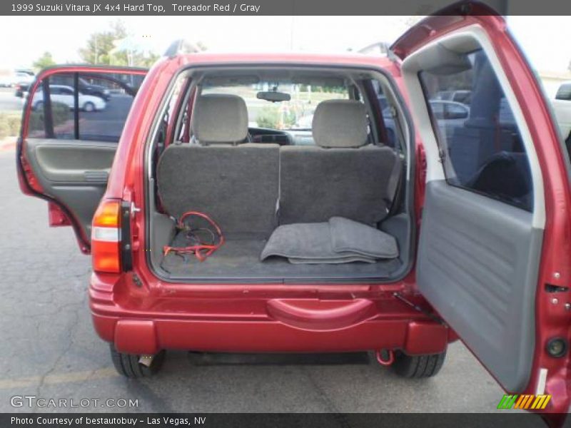 Toreador Red / Gray 1999 Suzuki Vitara JX 4x4 Hard Top