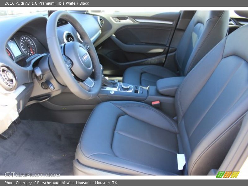 Ibis White / Black 2016 Audi A3 1.8 Premium