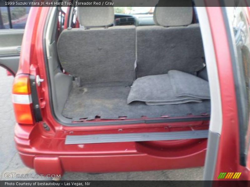 Toreador Red / Gray 1999 Suzuki Vitara JX 4x4 Hard Top
