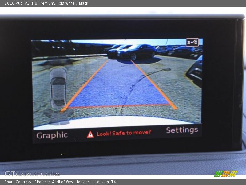 Ibis White / Black 2016 Audi A3 1.8 Premium