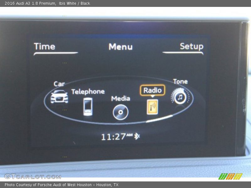 Ibis White / Black 2016 Audi A3 1.8 Premium
