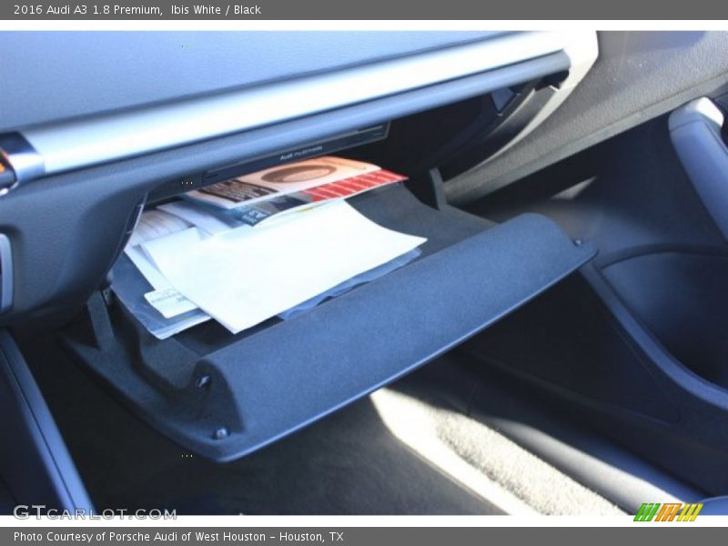 Ibis White / Black 2016 Audi A3 1.8 Premium