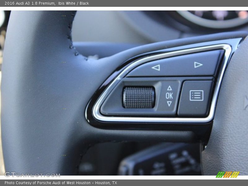 Ibis White / Black 2016 Audi A3 1.8 Premium