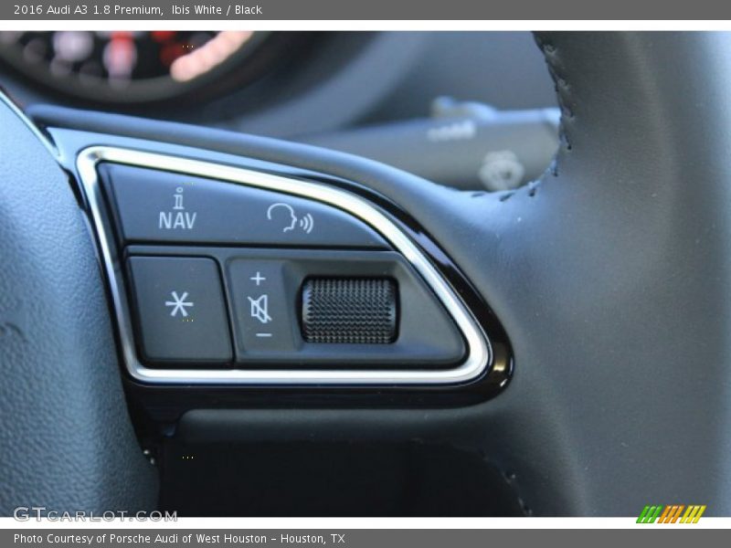 Ibis White / Black 2016 Audi A3 1.8 Premium