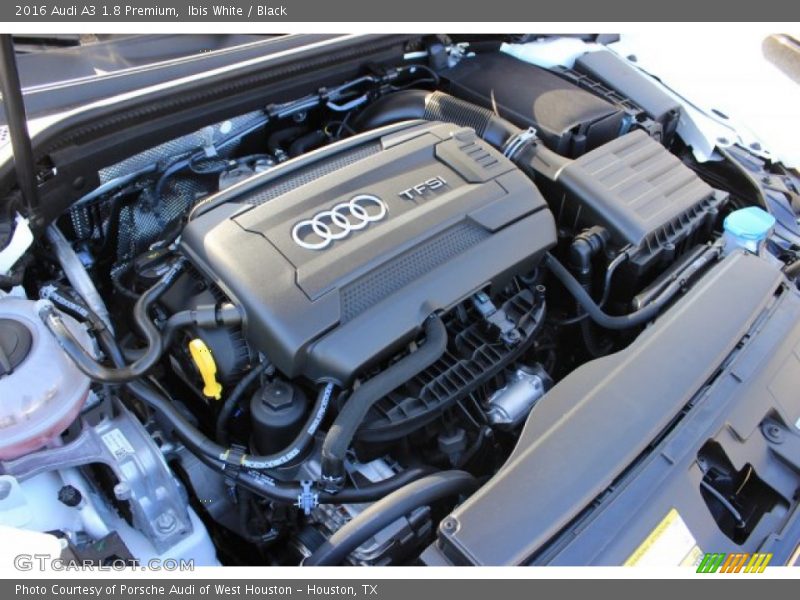 Ibis White / Black 2016 Audi A3 1.8 Premium