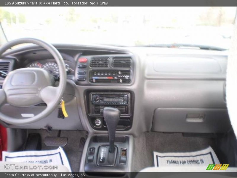 Toreador Red / Gray 1999 Suzuki Vitara JX 4x4 Hard Top