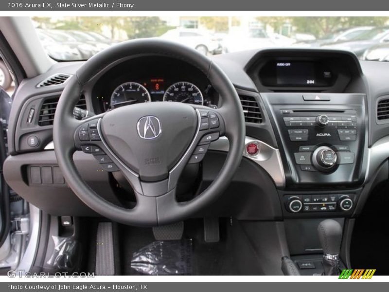 Slate Silver Metallic / Ebony 2016 Acura ILX