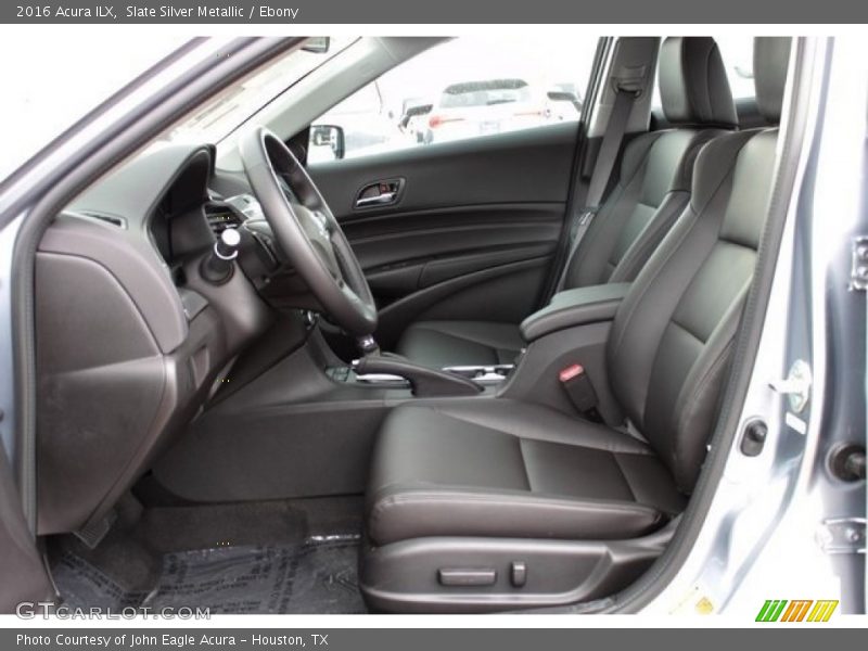 Slate Silver Metallic / Ebony 2016 Acura ILX
