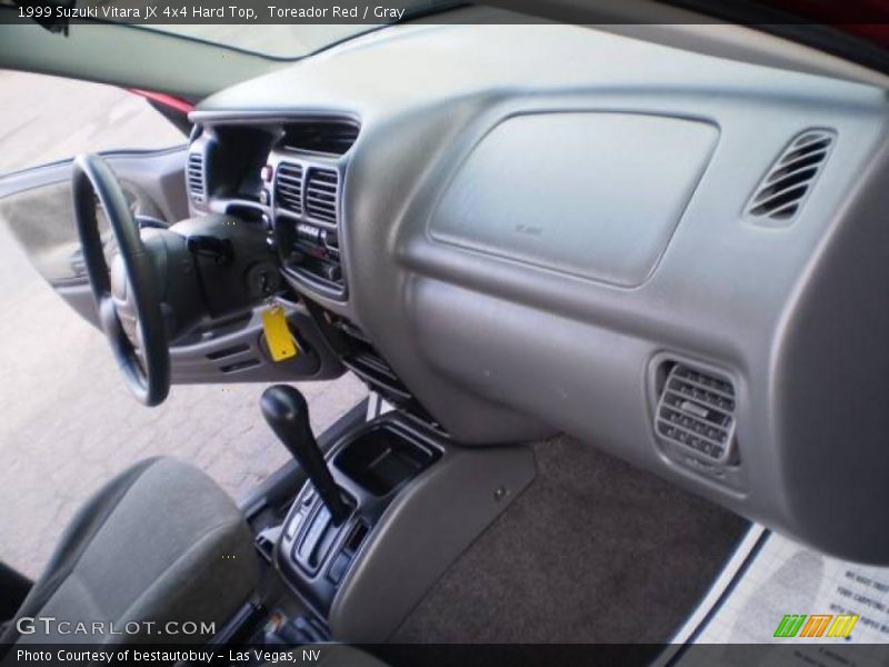 Toreador Red / Gray 1999 Suzuki Vitara JX 4x4 Hard Top