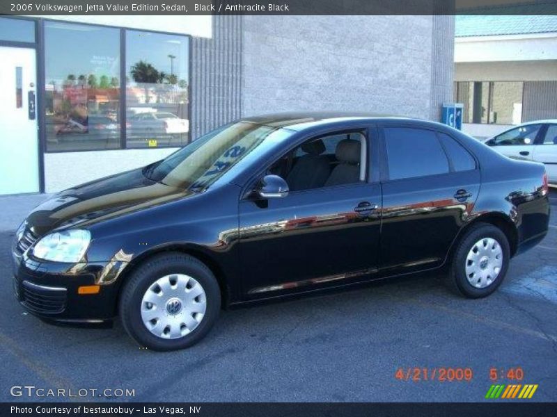 Black / Anthracite Black 2006 Volkswagen Jetta Value Edition Sedan