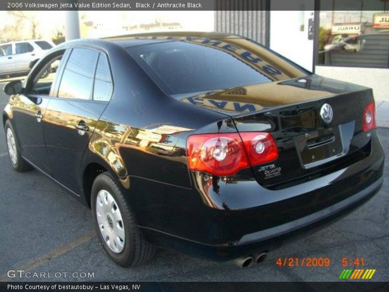Black / Anthracite Black 2006 Volkswagen Jetta Value Edition Sedan