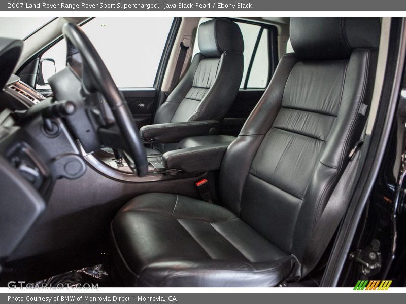 Java Black Pearl / Ebony Black 2007 Land Rover Range Rover Sport Supercharged