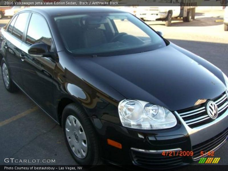 Black / Anthracite Black 2006 Volkswagen Jetta Value Edition Sedan