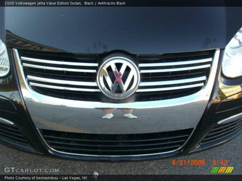 Black / Anthracite Black 2006 Volkswagen Jetta Value Edition Sedan