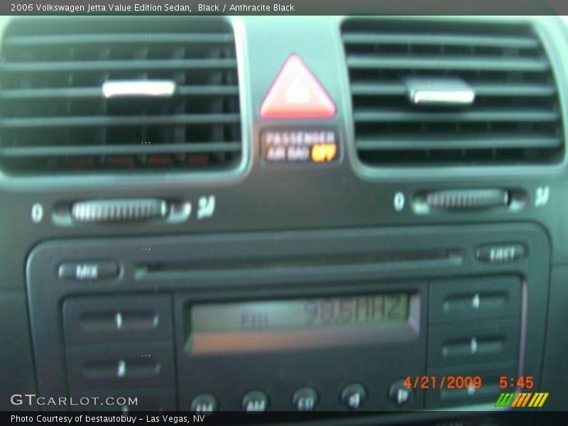 Black / Anthracite Black 2006 Volkswagen Jetta Value Edition Sedan