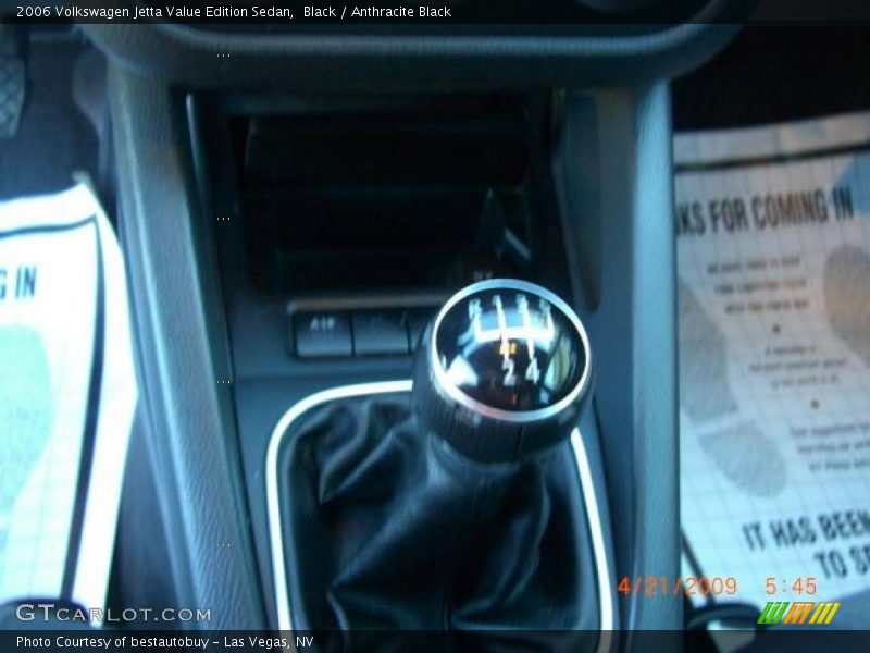 Black / Anthracite Black 2006 Volkswagen Jetta Value Edition Sedan