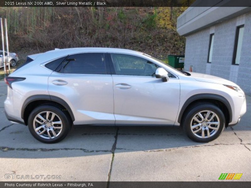  2015 NX 200t AWD Silver Lining Metallic
