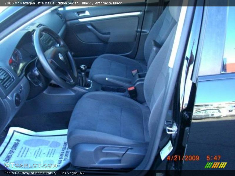 Black / Anthracite Black 2006 Volkswagen Jetta Value Edition Sedan