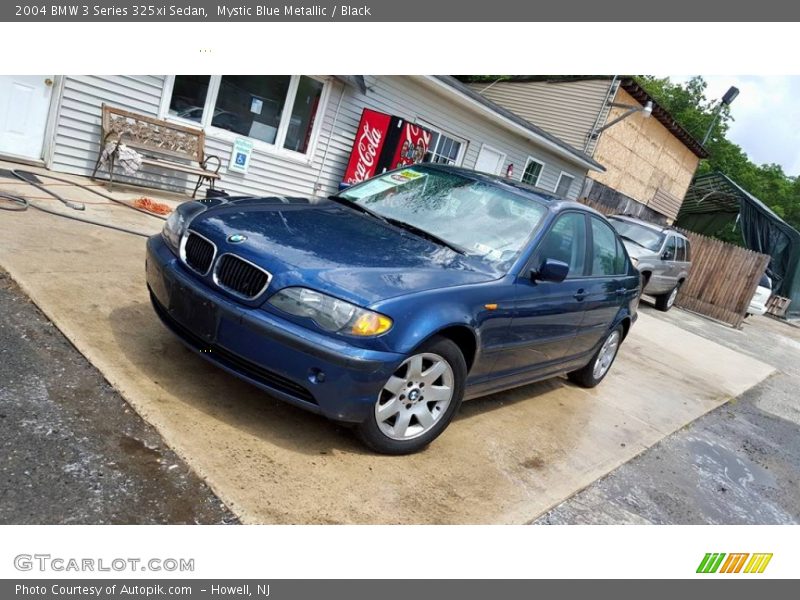Mystic Blue Metallic / Black 2004 BMW 3 Series 325xi Sedan