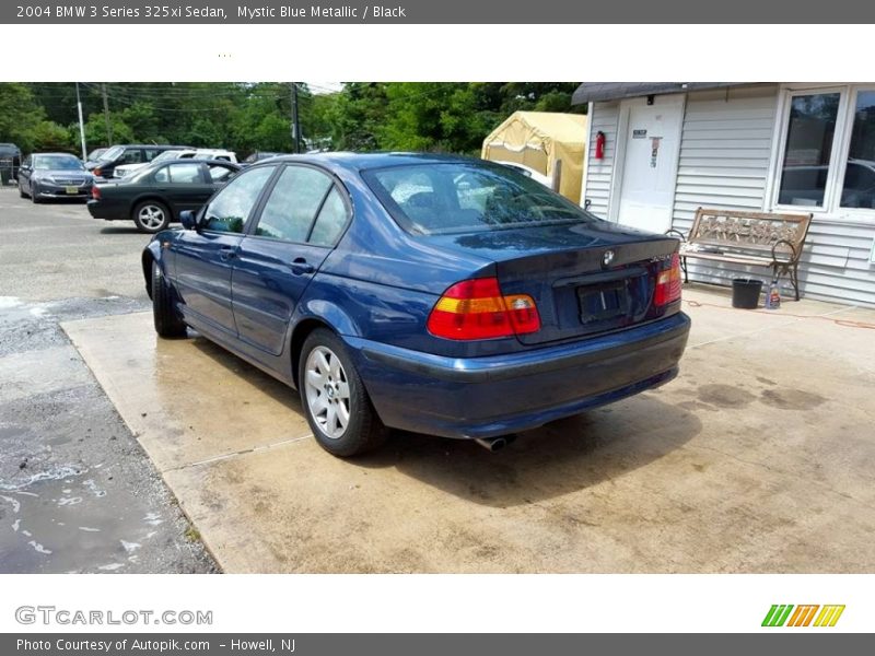 Mystic Blue Metallic / Black 2004 BMW 3 Series 325xi Sedan