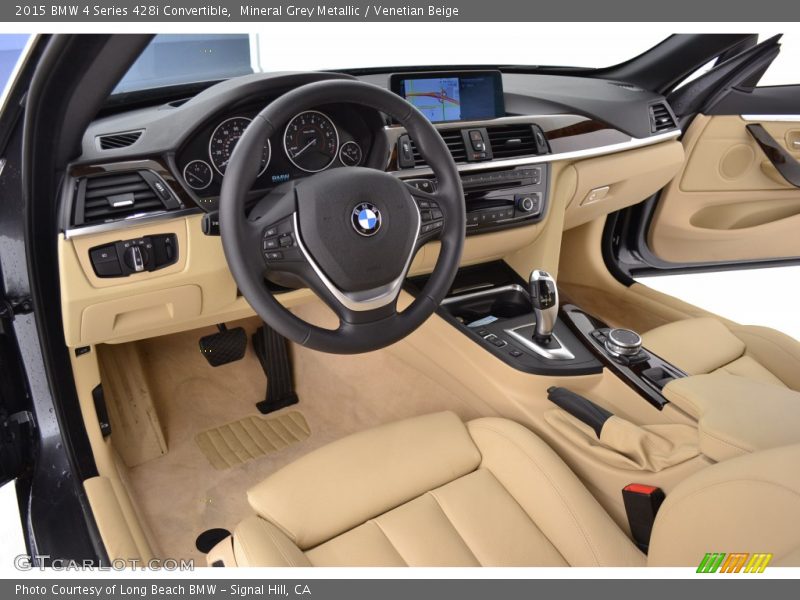 Venetian Beige Interior - 2015 4 Series 428i Convertible 