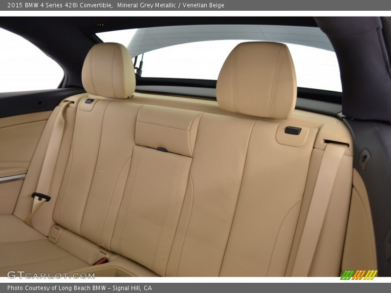 Rear Seat of 2015 4 Series 428i Convertible
