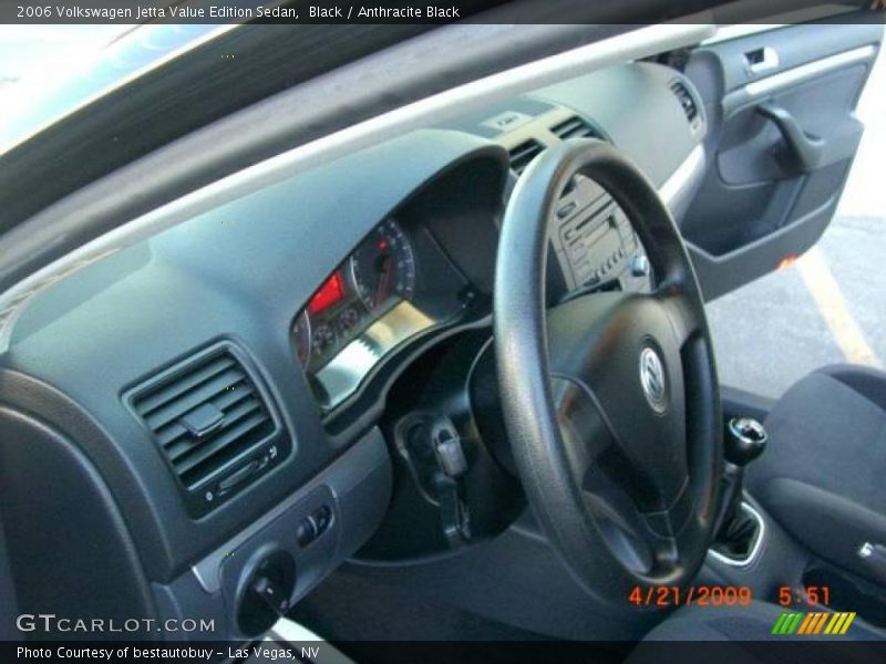 Black / Anthracite Black 2006 Volkswagen Jetta Value Edition Sedan