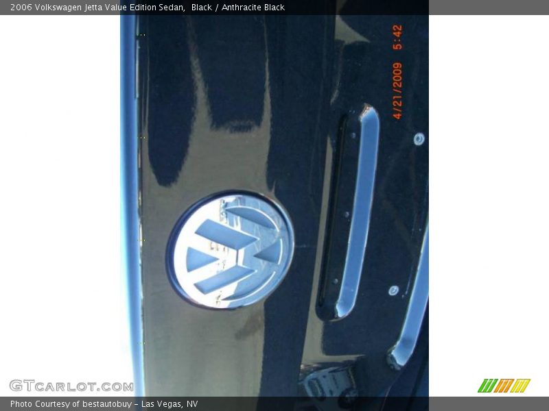 Black / Anthracite Black 2006 Volkswagen Jetta Value Edition Sedan