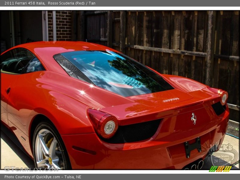 Rosso Scuderia (Red) / Tan 2011 Ferrari 458 Italia