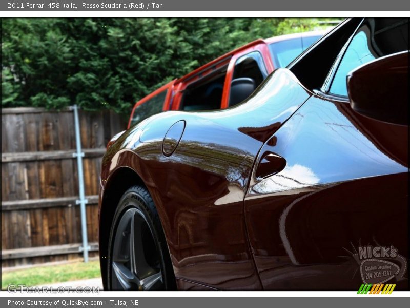 Rosso Scuderia (Red) / Tan 2011 Ferrari 458 Italia