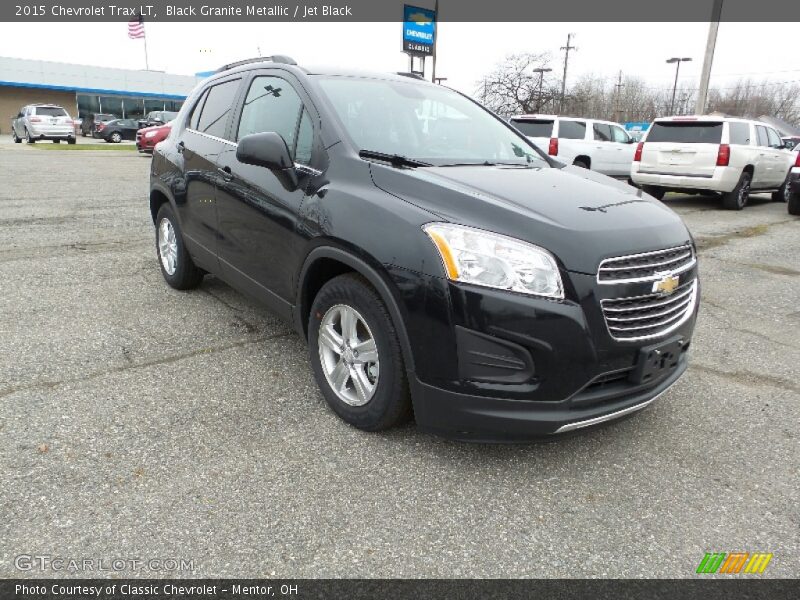 Black Granite Metallic / Jet Black 2015 Chevrolet Trax LT