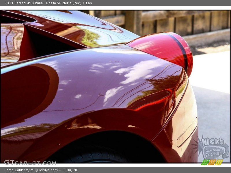 Rosso Scuderia (Red) / Tan 2011 Ferrari 458 Italia