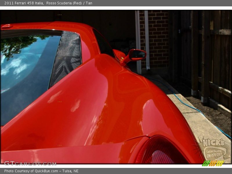 Rosso Scuderia (Red) / Tan 2011 Ferrari 458 Italia