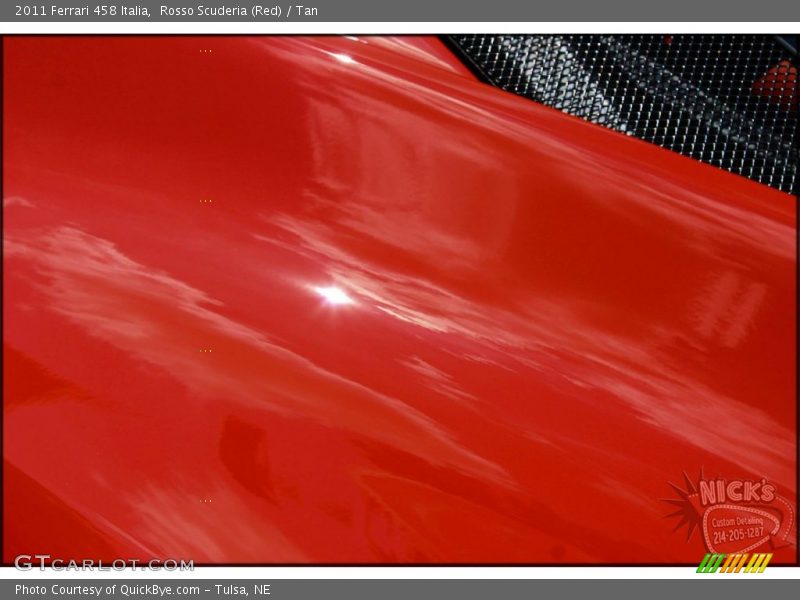 Rosso Scuderia (Red) / Tan 2011 Ferrari 458 Italia