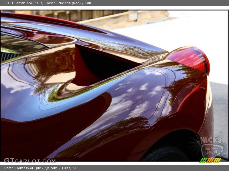 Rosso Scuderia (Red) / Tan 2011 Ferrari 458 Italia