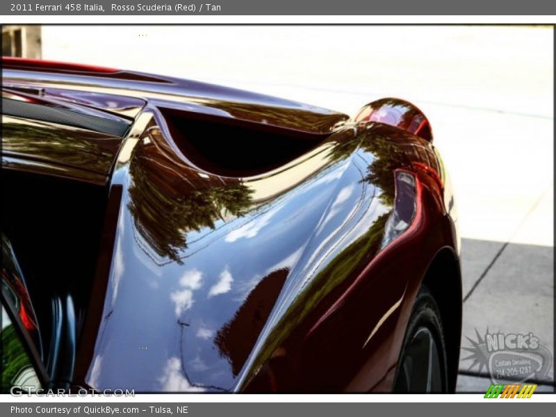 Rosso Scuderia (Red) / Tan 2011 Ferrari 458 Italia