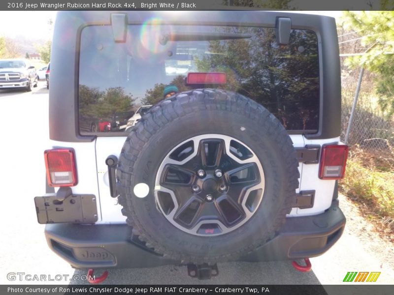 Bright White / Black 2016 Jeep Wrangler Rubicon Hard Rock 4x4